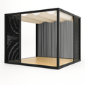 NoirVerge Aperture Pergola