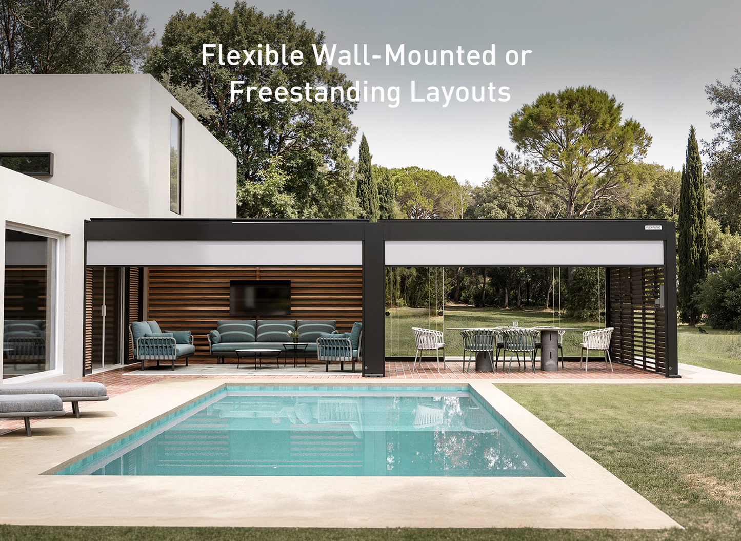 FlexPatio POWER+ Gen 2 Motorized Pergola