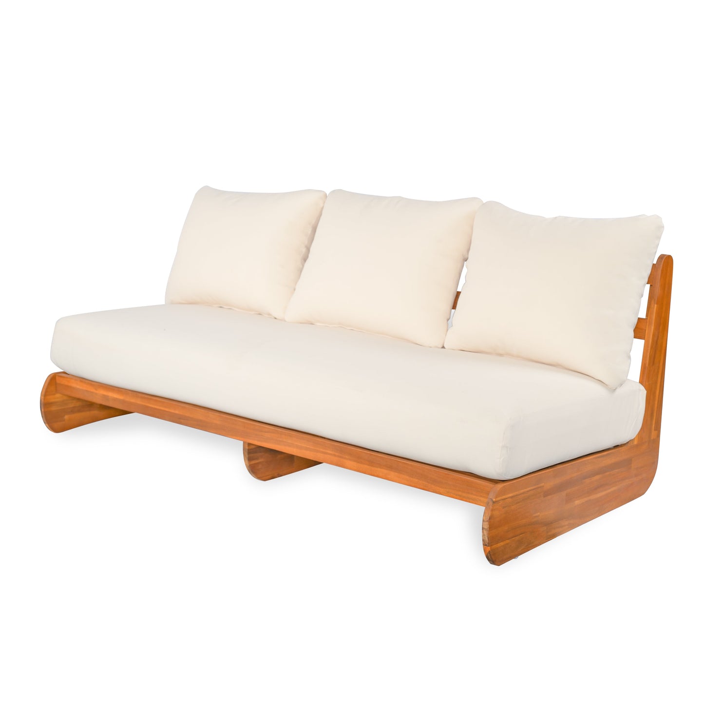Outdoor Acacia Lazy 5 Seater Chat Set