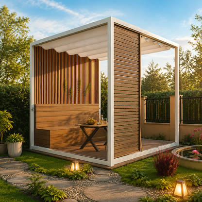 NoirVerge Aperture Pergola