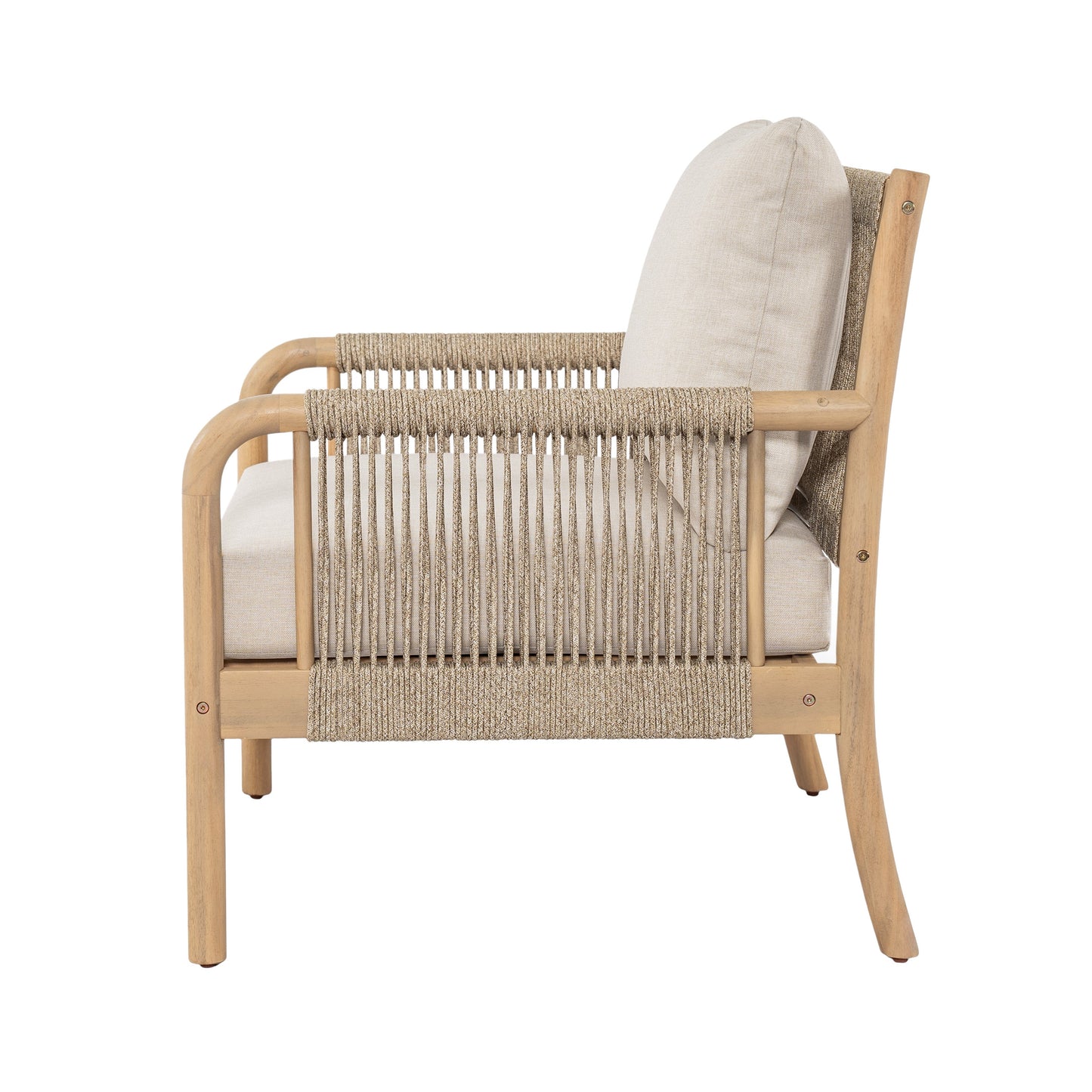 Casper Outdoor 6-Seater Sofa and Coffee Table Set