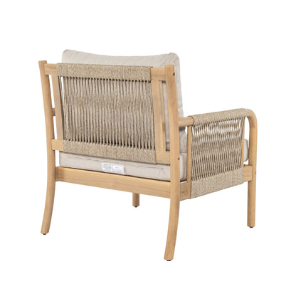 Casper Outdoor 6-Seater Sofa and Coffee Table Set