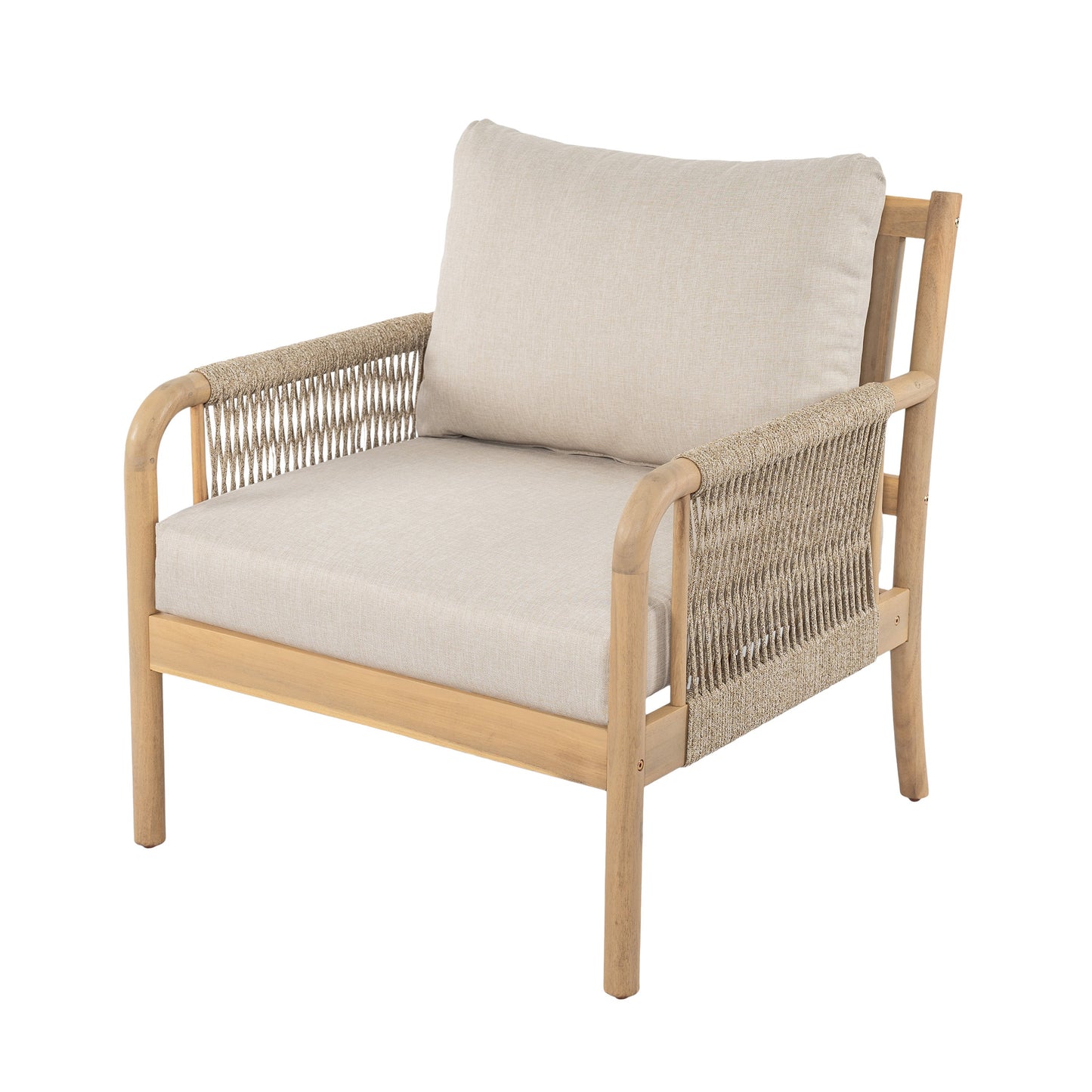 Casper Outdoor 6-Seater Sofa and Coffee Table Set