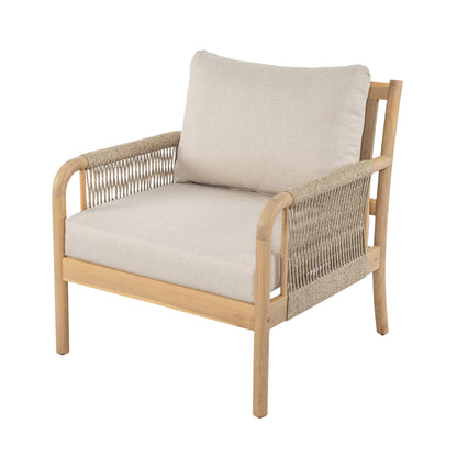 Casper Outdoor 6-Seater Sofa and Coffee Table Set