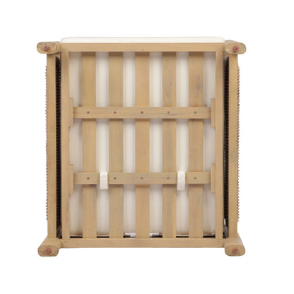 Set of 4 Outdoor Acacia Wood Patio Chairs